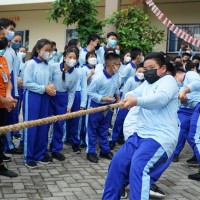 Upacara & Lomba Kemerdekaan HUT RI Ke-77 | SMP & SMK METTA MAITREYA